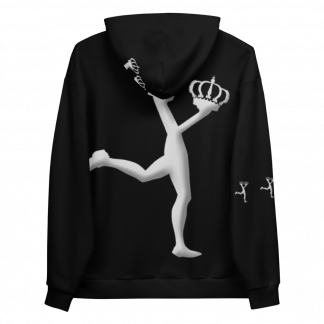 hoodie black lux