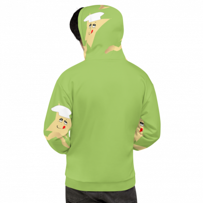 hoodie light green