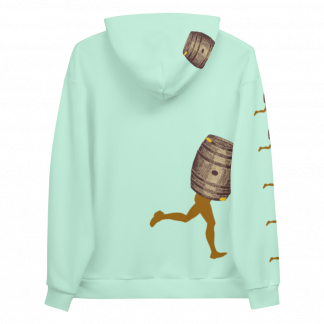 hoodie light blue bacchus