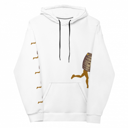 hoodie white bacchus